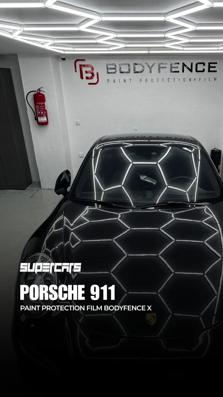 Protection PPF intégrale sur Porsche — SuperCars Maroc